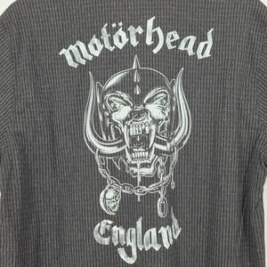Roark x Motorhead Lemmy Mens Small‎ Bless Up Trail Running Button Shirt Black